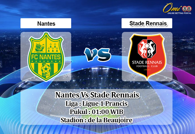 Prediksi Skor Nantes Vs Stade Rennais 7 Januari 2021