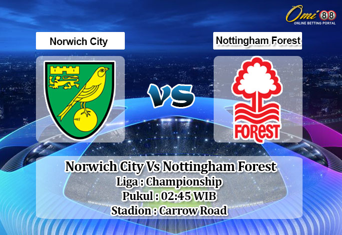 Prediksi Skor Norwich City Vs Nottingham Forest 10 Desember 2020