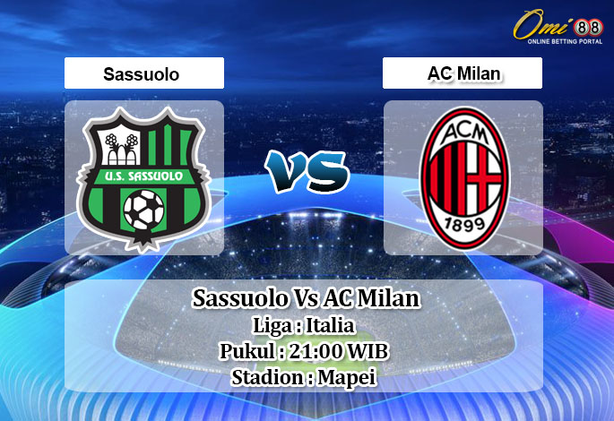 Prediksi Skor Sassuolo Vs AC Milan 20 Desember 2020