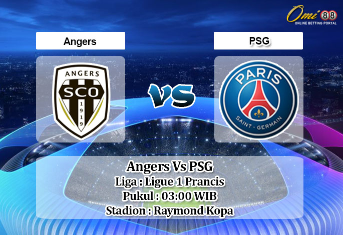 Prediksi Skor Angers Vs PSG 17 Januari 2021