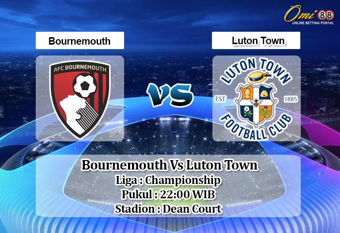 Prediksi Skor Bournemouth Vs Luton Town 16 Januari 2021