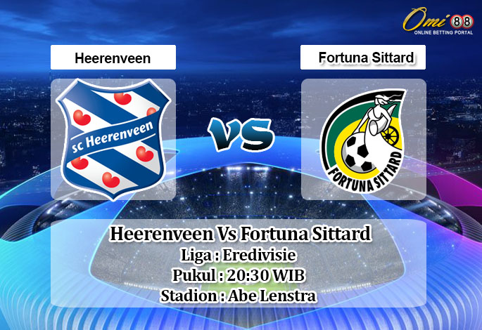 Prediksi Skor Heerenveen Vs Fortuna Sittard 10 Januari 2021