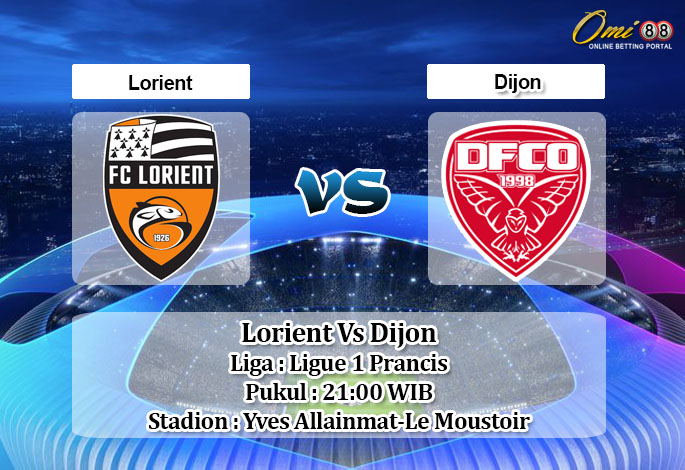 Prediksi Skor Lorient Vs Dijon 17 Januari 2021