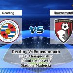 Prediksi Skor Reading Vs Bournemouth 30 Januari 2021