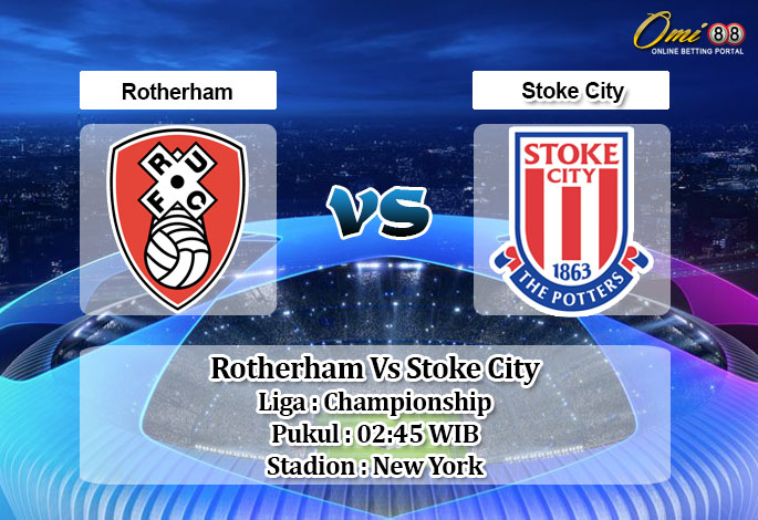 Prediksi Skor Rotherham Vs Stoke City 20 Januari 2021