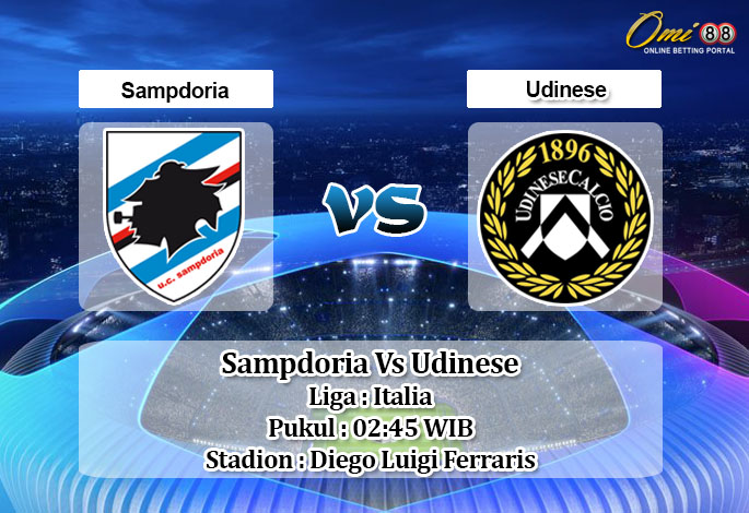 Prediksi Skor Sampdoria Vs Udinese 17 Januari 2021