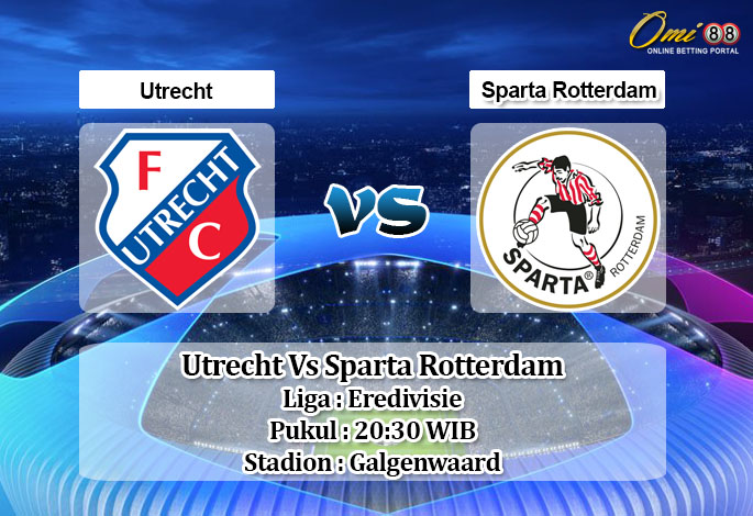 Prediksi Skor Utrecht Vs Sparta Rotterdam 24 Januari 2021