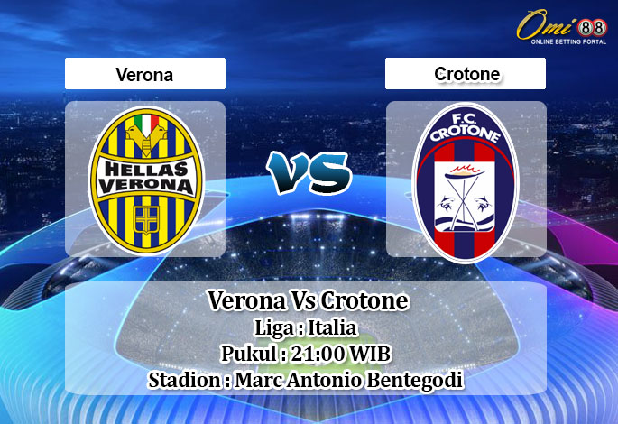 Prediksi Skor Verona Vs Crotone 10 Januari 2021