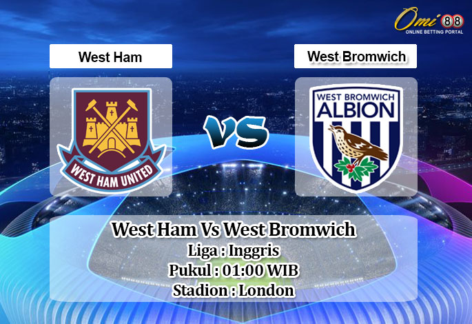 Prediksi Skor West Ham Vs West Bromwich 20 Januari 2021