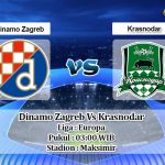 Prediksi Skor Dinamo Zagreb Vs Krasnodar 26 Februari 2021