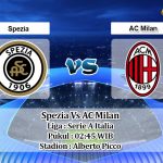 Prediksi Skor Spezia Vs AC Milan 14 Februari 2021