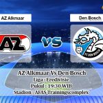 Prediksi Skor AZ Alkmaar Vs Den Bosch 5 April 2021