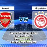 Prediksi Skor Arsenal Vs Olympiakos 19 Maret 2021