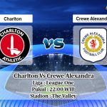 Prediksi Skor Charlton Vs Crewe Alexandra 27 Maret 2021