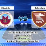 Prediksi Skor Cittadella Vs Salernitana 17 Maret 2021