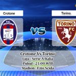 Prediksi Skor Crotone Vs Torino 7 Maret 2021