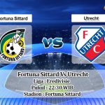 Prediksi Skor Fortuna Sittard Vs Utrecht 20 Maret 2021