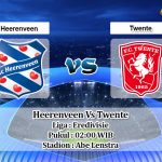 Prediksi Skor Heerenveen Vs Twente 20 Maret 2021