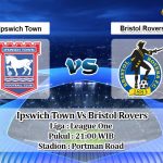 Prediksi Skor Ipswich Town Vs Bristol Rovers 2 April 2021