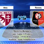 Prediksi Skor Metz Vs Rennes 20 Maret 2021