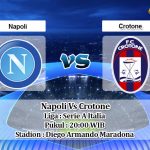 Prediksi Skor Napoli Vs Crotone 3 April 2021