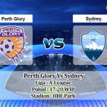 Prediksi Skor Perth Glory Vs Sydney 24 Maret 2021