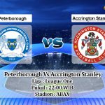 Prediksi Skor Peterborough Vs Accrington Stanley 27 Maret 2021