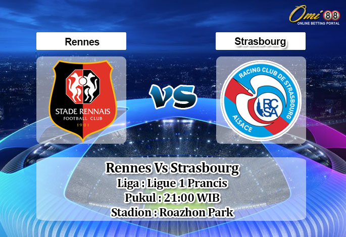 Prediksi Skor Rennes Vs Strasbourg 14 Maret 2021