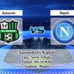 Prediksi Skor Sassuolo Vs Napoli 4 Maret 2021