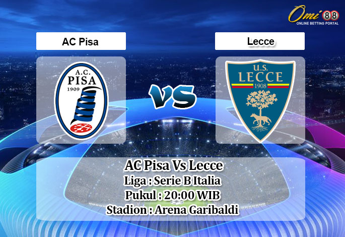 Prediksi Skor AC Pisa Vs Lecce 5 April 2021