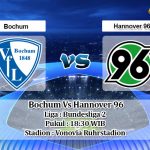 Prediksi Skor Bochum Vs Hannover 96 18 April 2021
