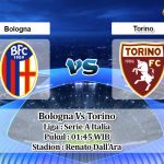 Prediksi Skor Bologna Vs Torino 22 April 2021