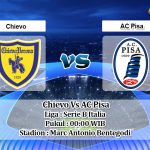 Prediksi Skor Chievo Vs AC Pisa 13 April 2021