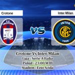 Prediksi Skor Crotone Vs Inter Milan 1 Mei 2021