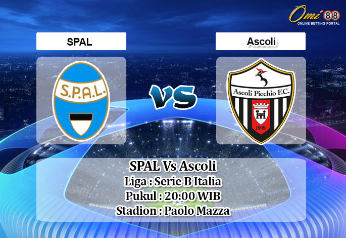 Prediksi Skor SPAL Vs Ascoli 17 April 2021