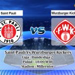 Prediksi Skor Saint Pauli Vs Wurzburger Kickers 17 April 2021