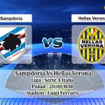 Prediksi Skor Sampdoria Vs Hellas Verona 17 April 2021