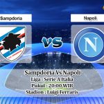 Prediksi Skor Sampdoria Vs Napoli 11 April 2021
