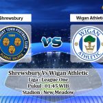 Prediksi Skor Shrewsbury Vs Wigan Athletic 21 April 2021