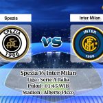 Prediksi Skor Spezia Vs Inter Milan 22 April 2021