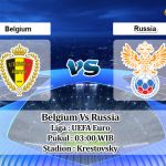 Prediksi Skor Belgium Vs Russia 13 Juni 2021
