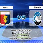 Prediksi Skor Genoa Vs Atalanta 15 Mei 2021