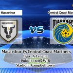 Prediksi Skor Macarthur Vs Central Coast Mariners 27 Mei 2021