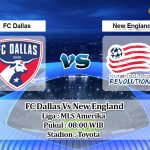 Prediksi Skor FC Dallas Vs New England 28 Juni 2021