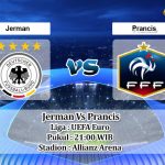 Prediksi Skor Jerman Vs Prancis 16 Juni 2021