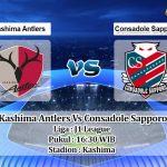 Prediksi Skor Kashima Antlers Vs Consadole Sapporo 27 Juni 2021