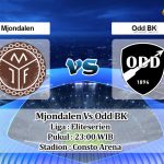 Prediksi Skor Mjondalen Vs Odd BK 1 Juli 2021