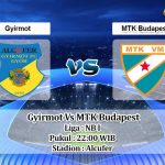 Prediksi Skor Gyirmot Vs MTK Budapest 31 Juli 2021