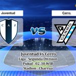 Prediksi Skor Juventud Vs Cerro 13 Juli 2021