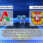 Prediksi Skor Lokomotiv Moscow Vs Arsenal Tula 25 Juli 2021